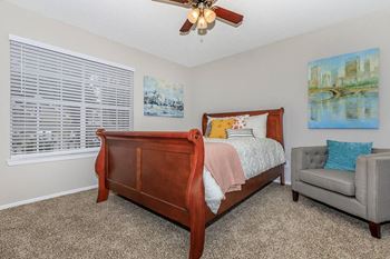Carpeted floors
